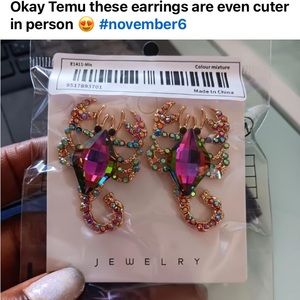 Not for sale! But an example ripoffs. BETSEY Johnson is Stamped on Jewelry